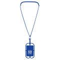 Silicone Lanyard with Phone Holder & Wallet