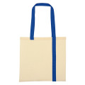 Striped Economy Cotton Canvas Tote Bag