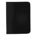 Large Microfiber Portfolio With Embossed PVC Trim