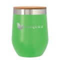 12 Oz. Vinay Stemless Wine Glass With Bamboo Lid