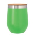 12 Oz. Vinay Stemless Wine Glass With Bamboo Lid