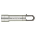 Mini Aluminum Flashlight With Carabiner