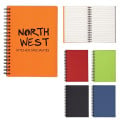 RUBBERY SPIRAL NOTEBOOK