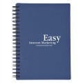 RUBBERY SPIRAL NOTEBOOK