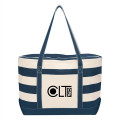 Cotton Canvas Nautical Tote Bag