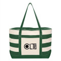 Cotton Canvas Nautical Tote Bag