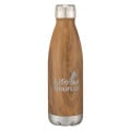 16 Oz. Stainless Steel Swig Woodtone Bottle