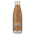 16 Oz. Stainless Steel Swig Woodtone Bottle