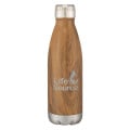 16 Oz. Stainless Steel Swig Woodtone Bottle