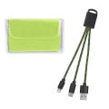 Braided Charging Buddy & Micro Fiber Cloth Set