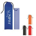 5-Pack On The Go Straws With Pouch