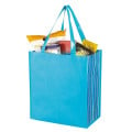 Shiny Laminated Non-Woven Tropic Shopper Tote Bag