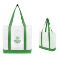 Non-Woven Tote Bag With Trim Colors