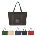 Large Cotton Canvas Yacht Tote Bag