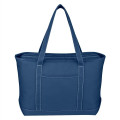 Large Cotton Canvas Yacht Tote Bag
