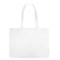 Non-Woven Shopper Tote Bag With Hook And Loop Closure