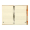 Eco-Inspired Spiral Notebook & Pen