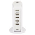 5-Port USB Hub Tower