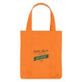 Non-Woven Shopper Tote Bag With 100% RPET Material