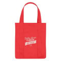 Non-Woven Shopper Tote Bag With 100% RPET Material