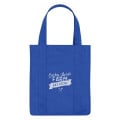 Non-Woven Shopper Tote Bag With 100% RPET Material