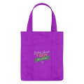 Non-Woven Shopper Tote Bag With 100% RPET Material