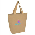 Marketplace Jute Tote Bag