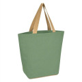 Marketplace Jute Tote Bag