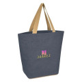Marketplace Jute Tote Bag