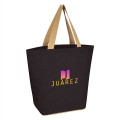 Marketplace Jute Tote Bag