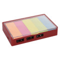 3-Port USB Hub With Sticky Flags