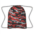 Reflective Camo Drawstring Sports Pack