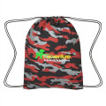Reflective Camo Drawstring Sports Pack