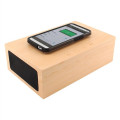 BlueSequoia Alarm Clock with Qi Charging Station and Wire...