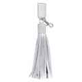 2-In-1 Charging Cables On Tassel Key Ring