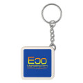 Square Tape Measure Key Tag