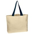 Natural Cotton Canvas Tote Bag