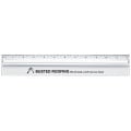 Plastic 12" Ruler With Magnifying Glass