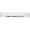 Plastic 12" Ruler With Magnifying Glass