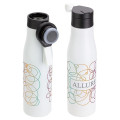 Allure 20 oz Magnetic Lid Stainless Steel Bottle