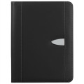 Eclipse Bonded Leather Zippered Portfolio With Calculator