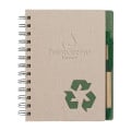 Eco-Inspired Spiral Notebook & Pen