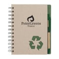 Eco-Inspired Spiral Notebook & Pen