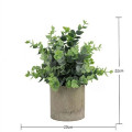 Green Artificial Potted Plant for Decoration