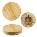 Bamboo Bottle Opener Magnet