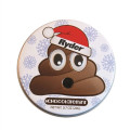 Santa Poop Emojy Mint Tin