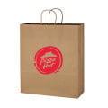 Kraft Paper Brown Shopping Bag - 16" x 19"