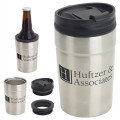 Carousal 12 oz Copper-Coated Tumbler  Can Cooler