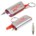 Screwdriver Flashlight Key Chain