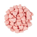 Small Top View Tin - Imprinted Conversation Hearts